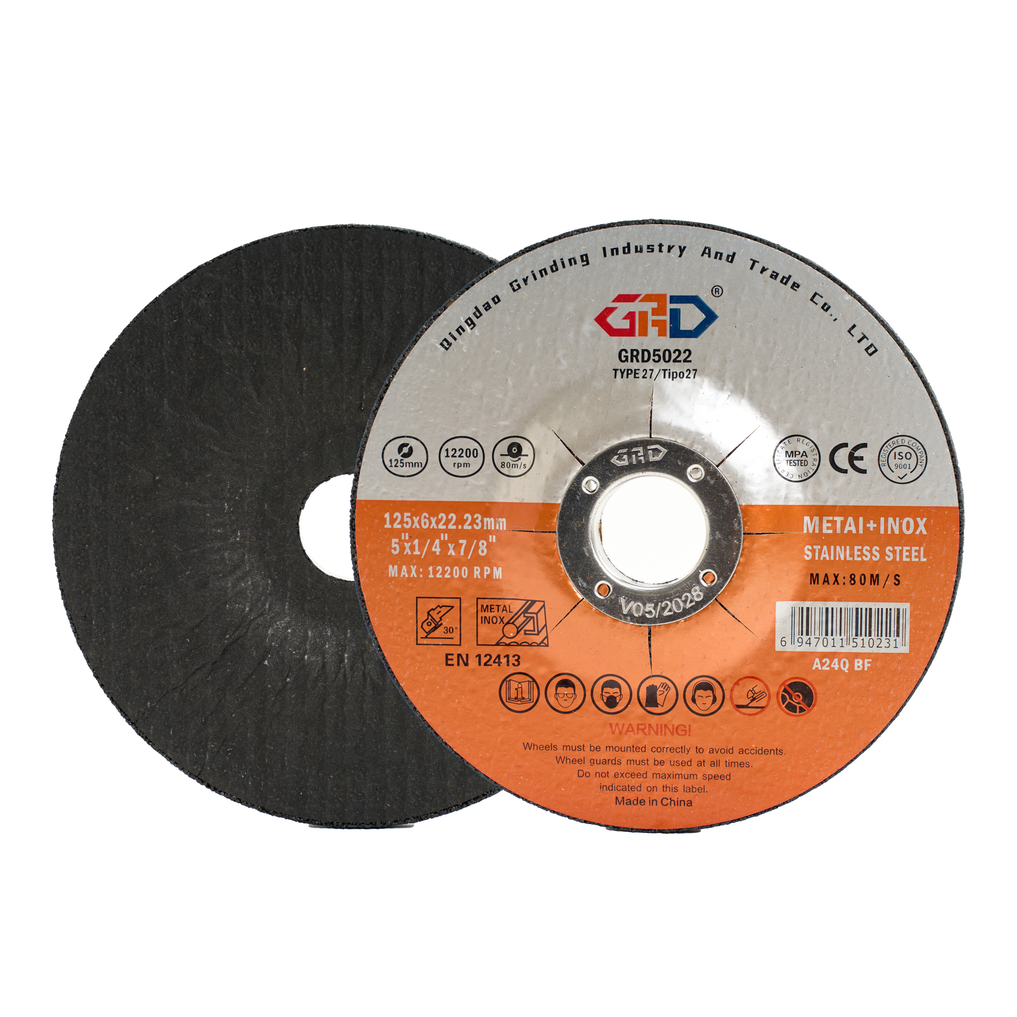 Grinding Disc 125x6x22.23mm